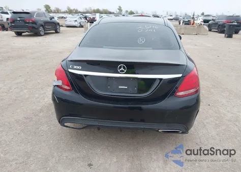 2016 Mercedes-Benz C 300 Sport from USA, damaged, VIN 55SWF4JB0GU105969
